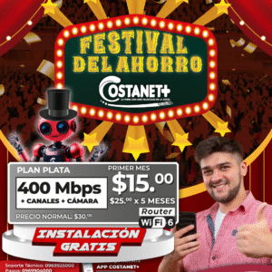 Plan Plata 400 Megas